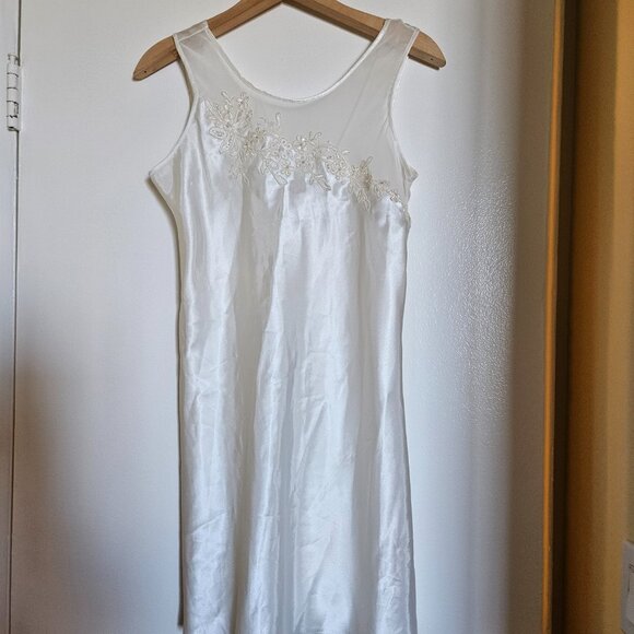 Satin Nightdress and Robe - Picture 2 of 4